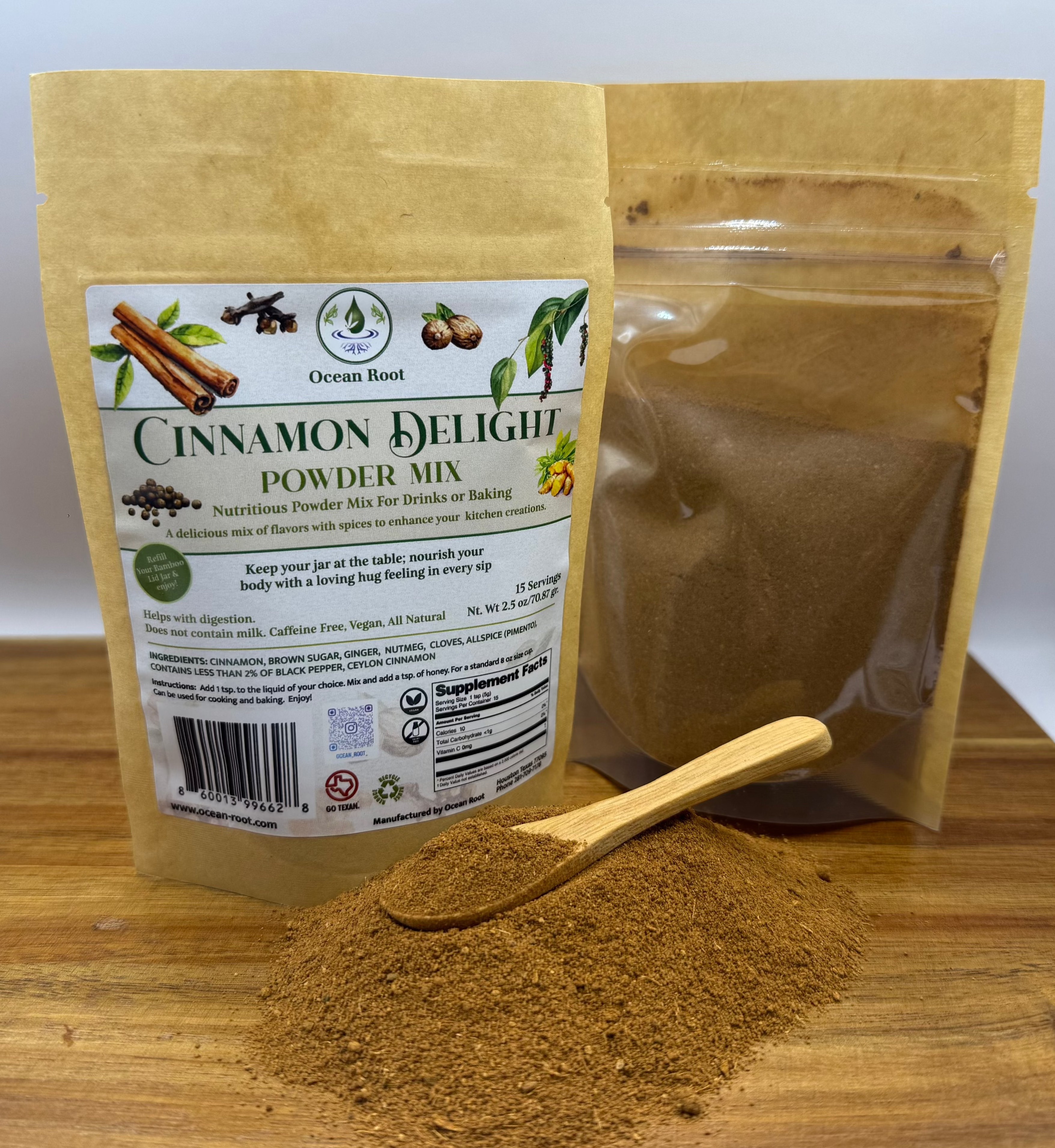 Cinnamon Delight Drink & Baking Mix Refill 55