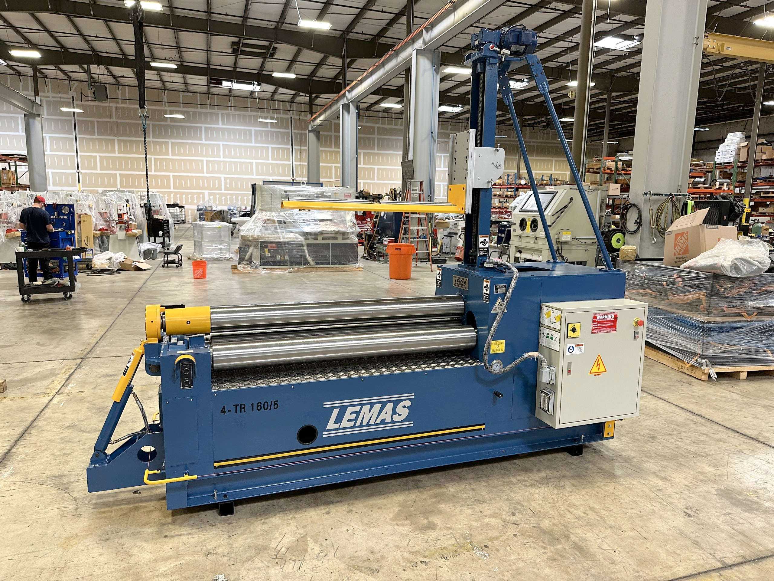 LEMAS 4-TR 160/5 w/ 4 DRO Package, Variable Speed and Top Support 1756