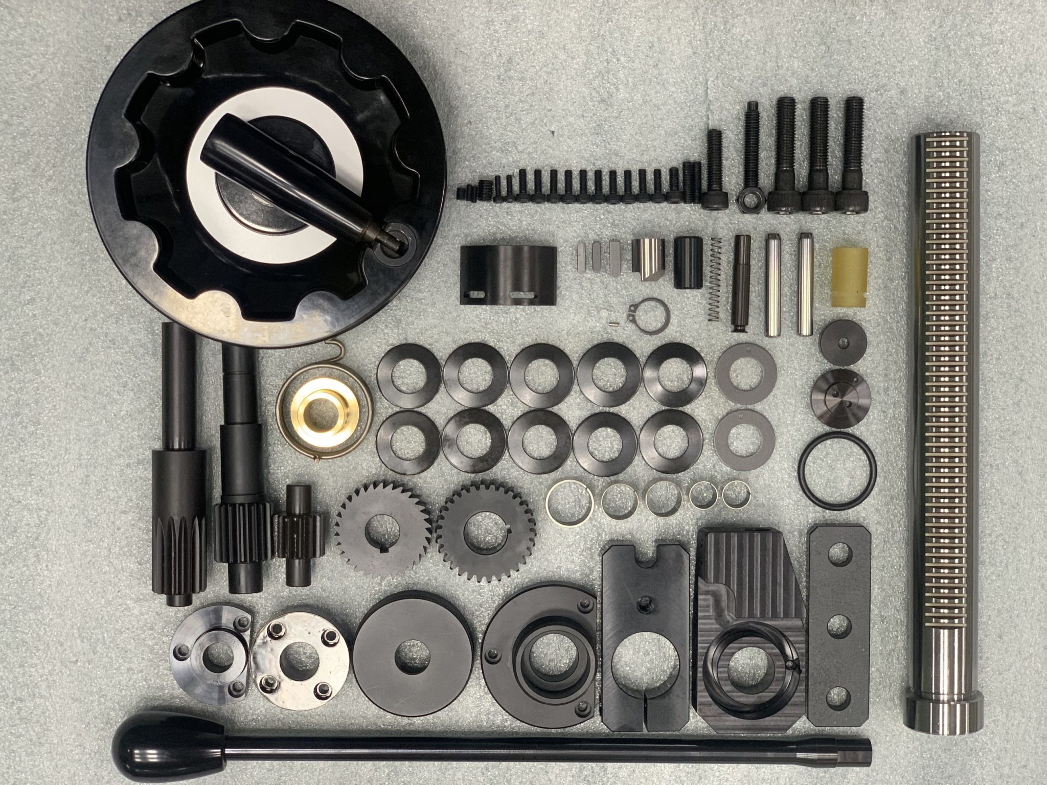 Production of specialized machine components 1949