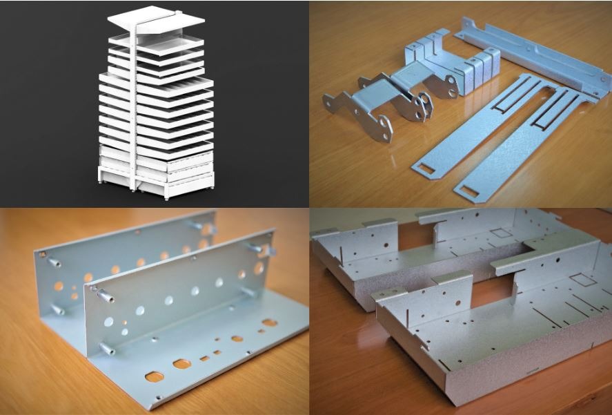 Precision sheet metal processing 1951