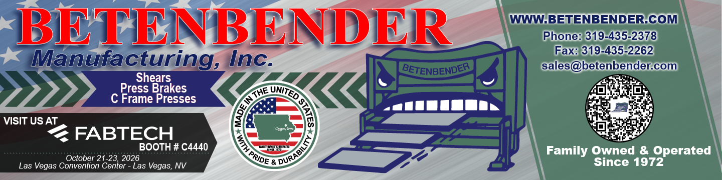 Betenbender Shear and Brake / Betenbender Mfg., Inc. 69