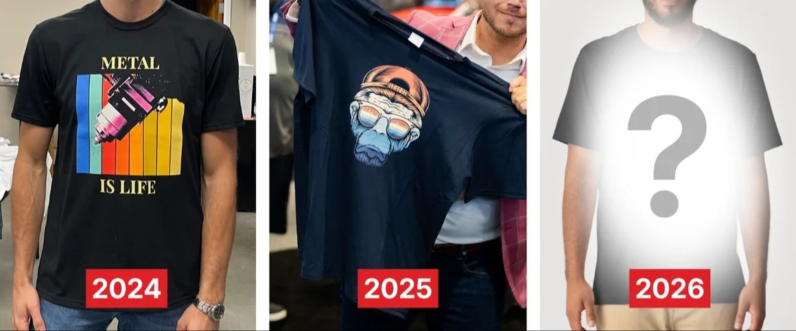 We have a shirt for you at our booth! 1188