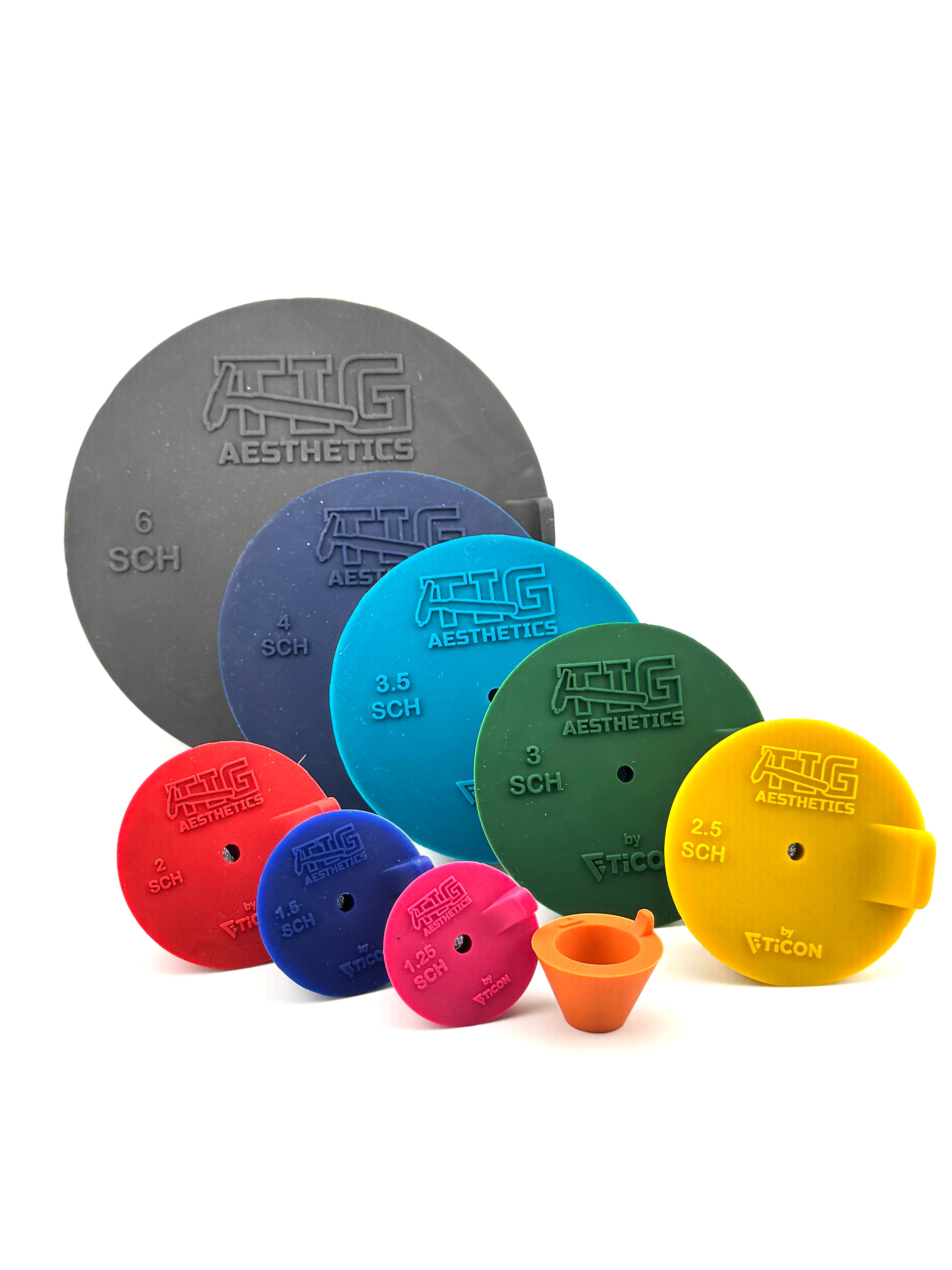 Nominal Pipe Silicone Purge Plugs 1449