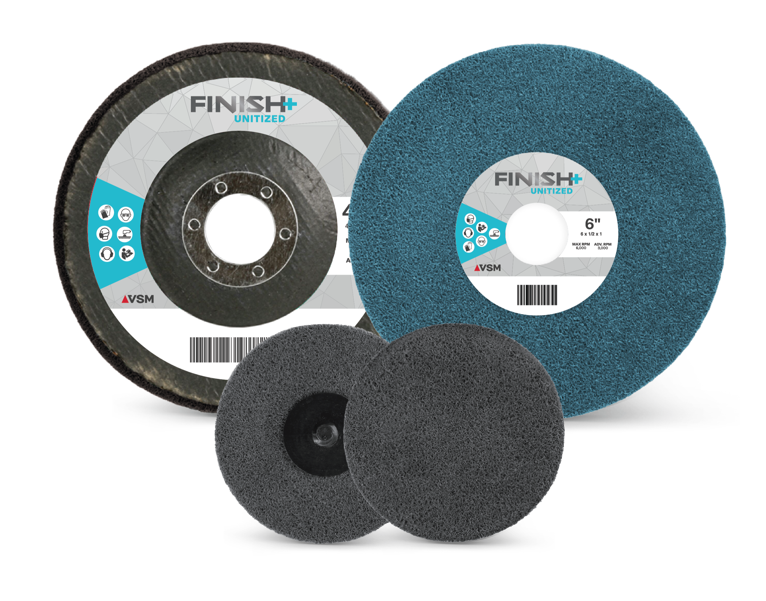 New VSM Finish+ Unitized Discs and Wheels 1454