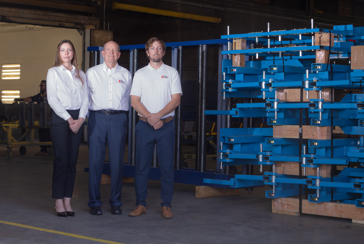 **Steel Storage Systems, Inc., a trusted name in material handling, has named Lauren McCallin CEO and Patrick McCallin COO, marking the third generati 831