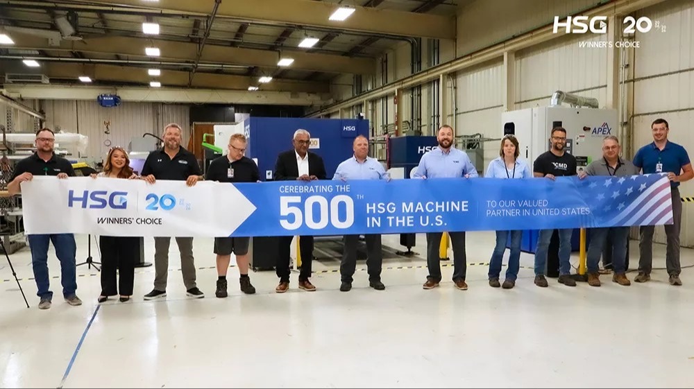 500th Machine Delivered! 882