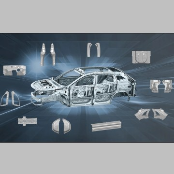 Automotive cold stamping die 107