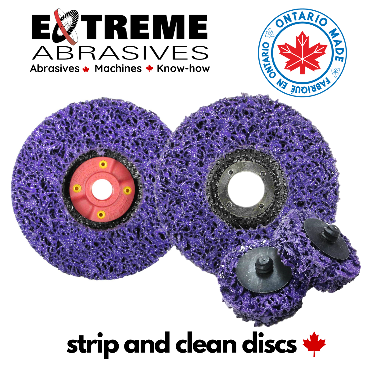 Canadian manufacturer of strip and clean discs 117