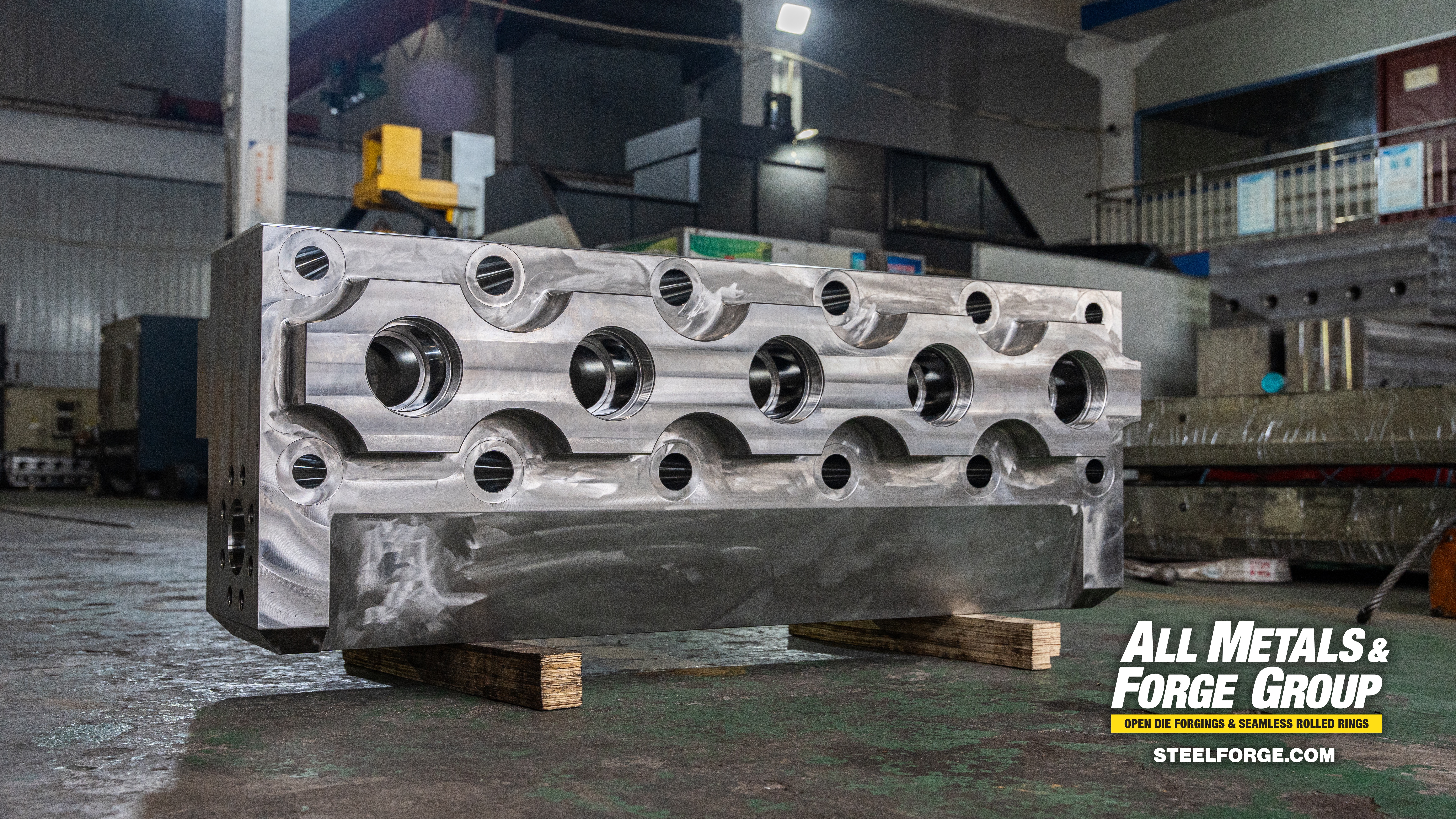 Superior quality custom open-die forged parts and seamless rolled rings. 122