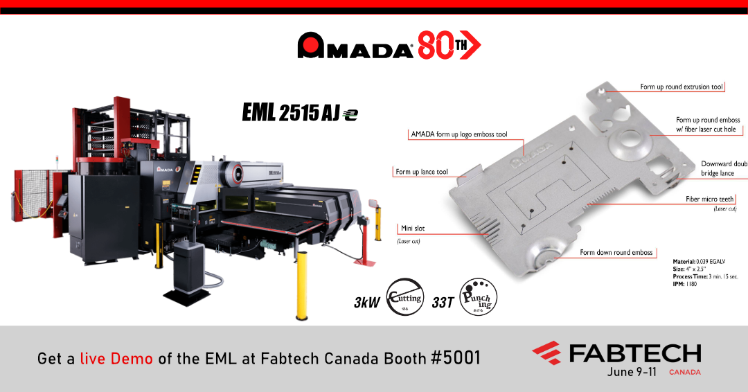 EML Combination: High-speed punch/fiber laser system engineered for flawless, scratch-free production 314
