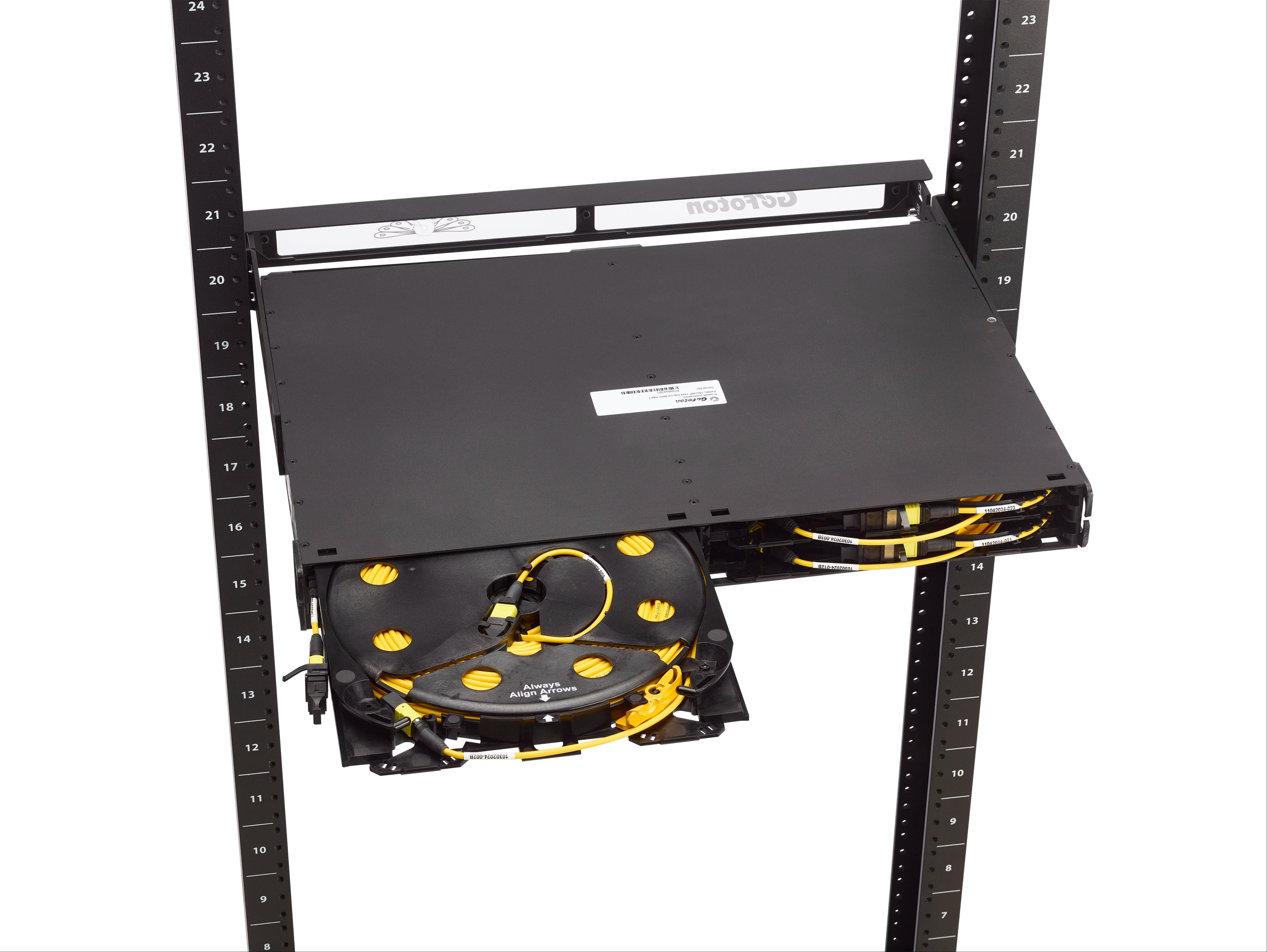 PEACOC 360 spooling fiber patch panel 100