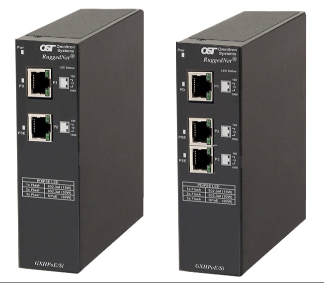 RuggedNet Industrial PoE Extender 56