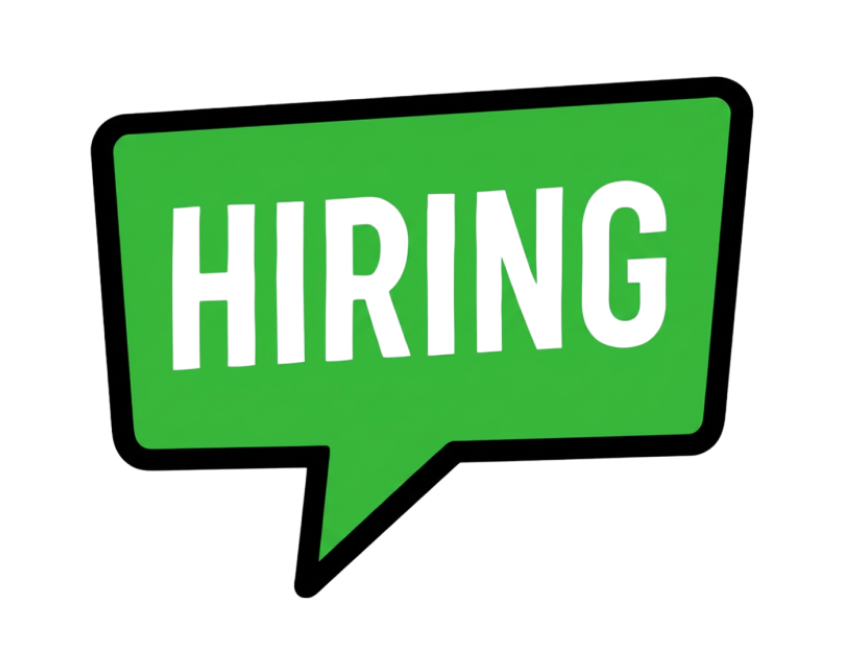 We're Hiring!