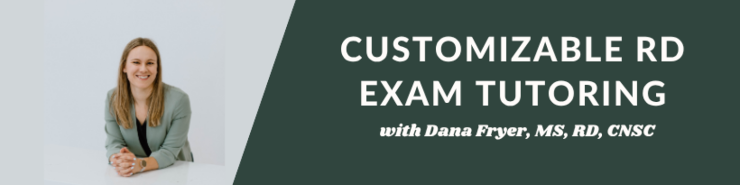 Dana J. Fryer Nutrition 205