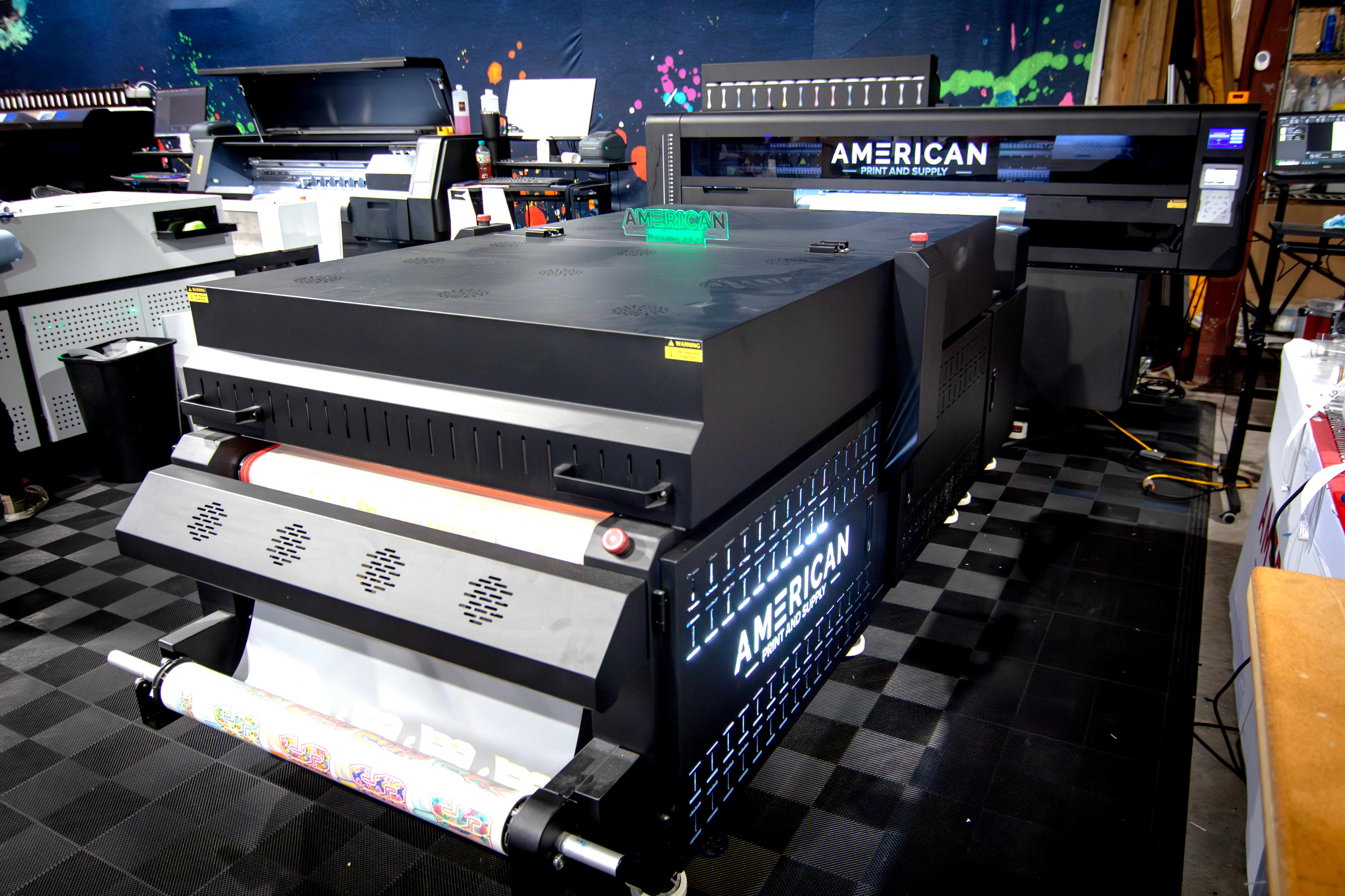 American Print & Supply Unleashes “The Kraken” – A Game-Changing 8-Head DTF Powerhouse 47