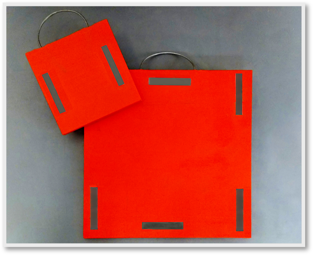 Rhino Hyde High Energy Orange Magnetic Patches 249