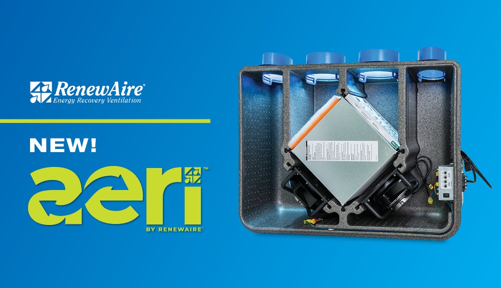 RenewAire Introduces Lightweight EPP Foam Cabinet ERV Series 26