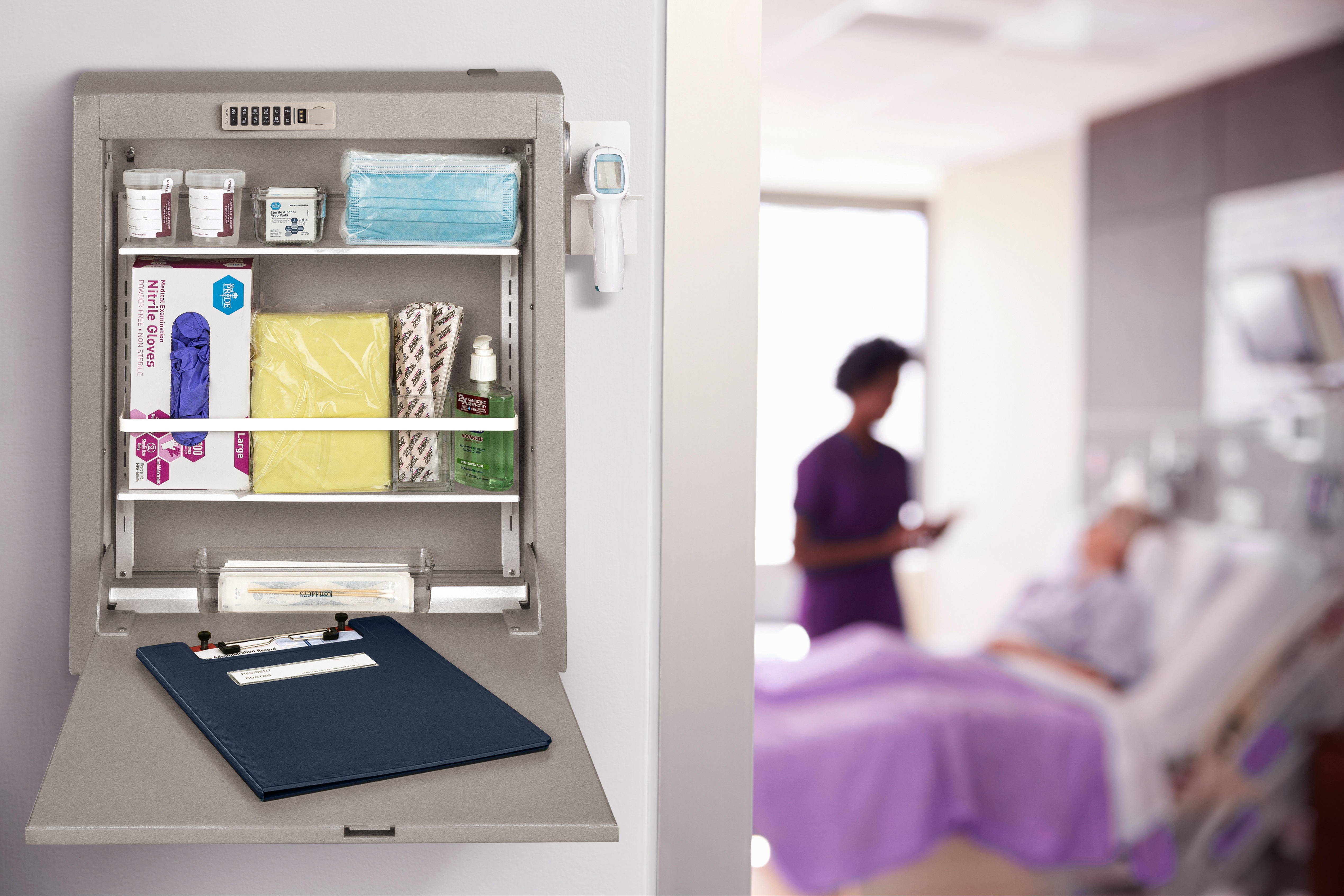 CarePod™ Wall-Mounted Workstation 157