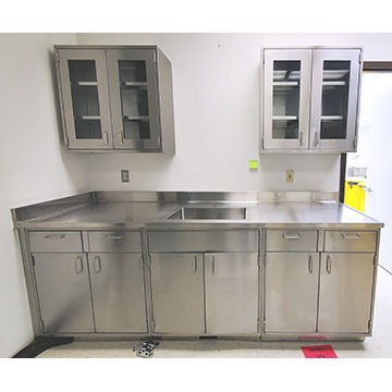 Stainless Steel Inset Casework from Eagle MHC 226