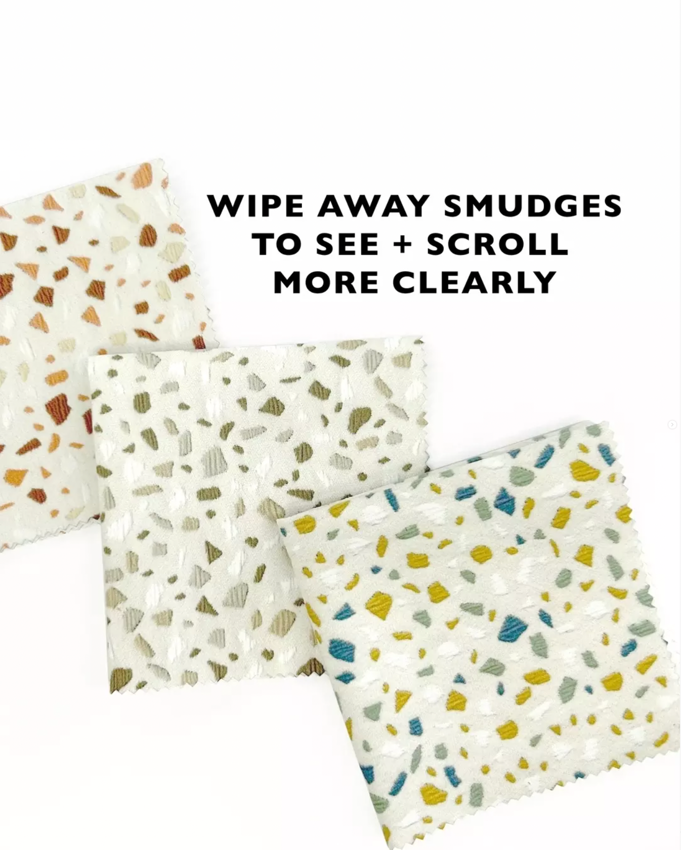 Giveaway - Terrazzo-Print Screen Cleaning Cloth 37