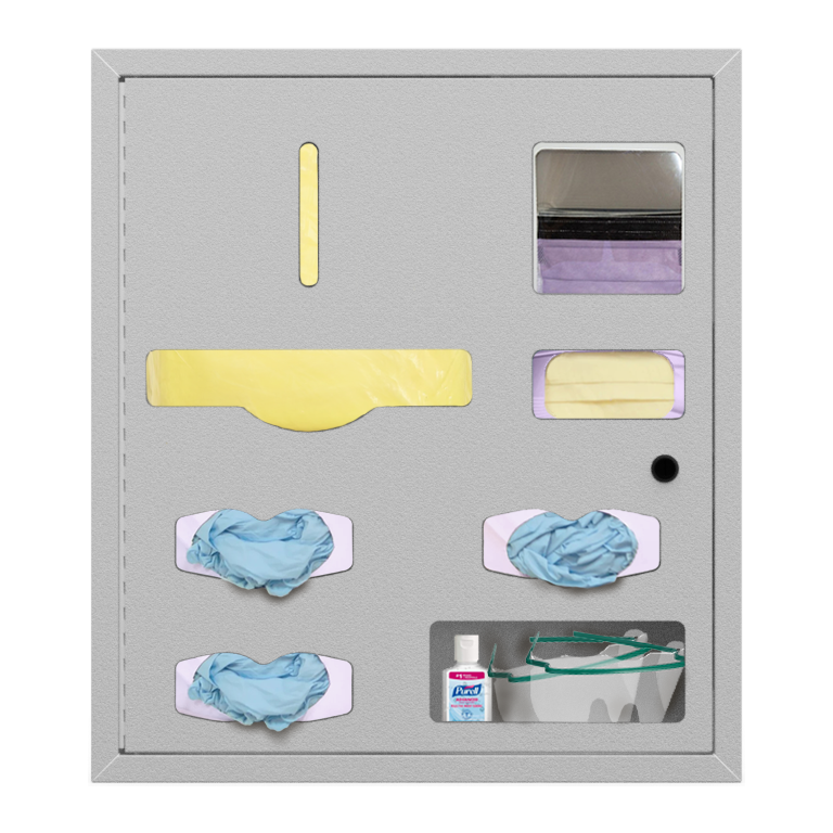 Semi-Recessed- Protective Wear Organizer-Ultraflex-Steel-Beige-SR10X04BG 48
