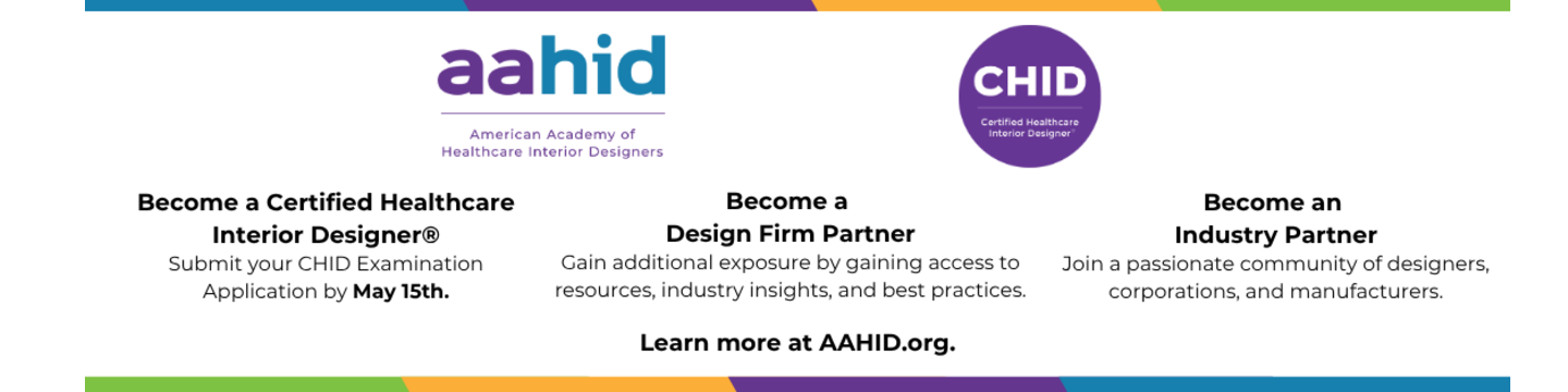 AAHID - American Academy of Healthcare Interior Designers 160