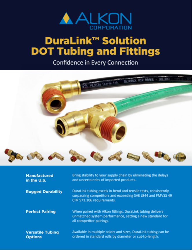 Alkon DuraLink™ Solution - DOT Tubing and Fittings 83