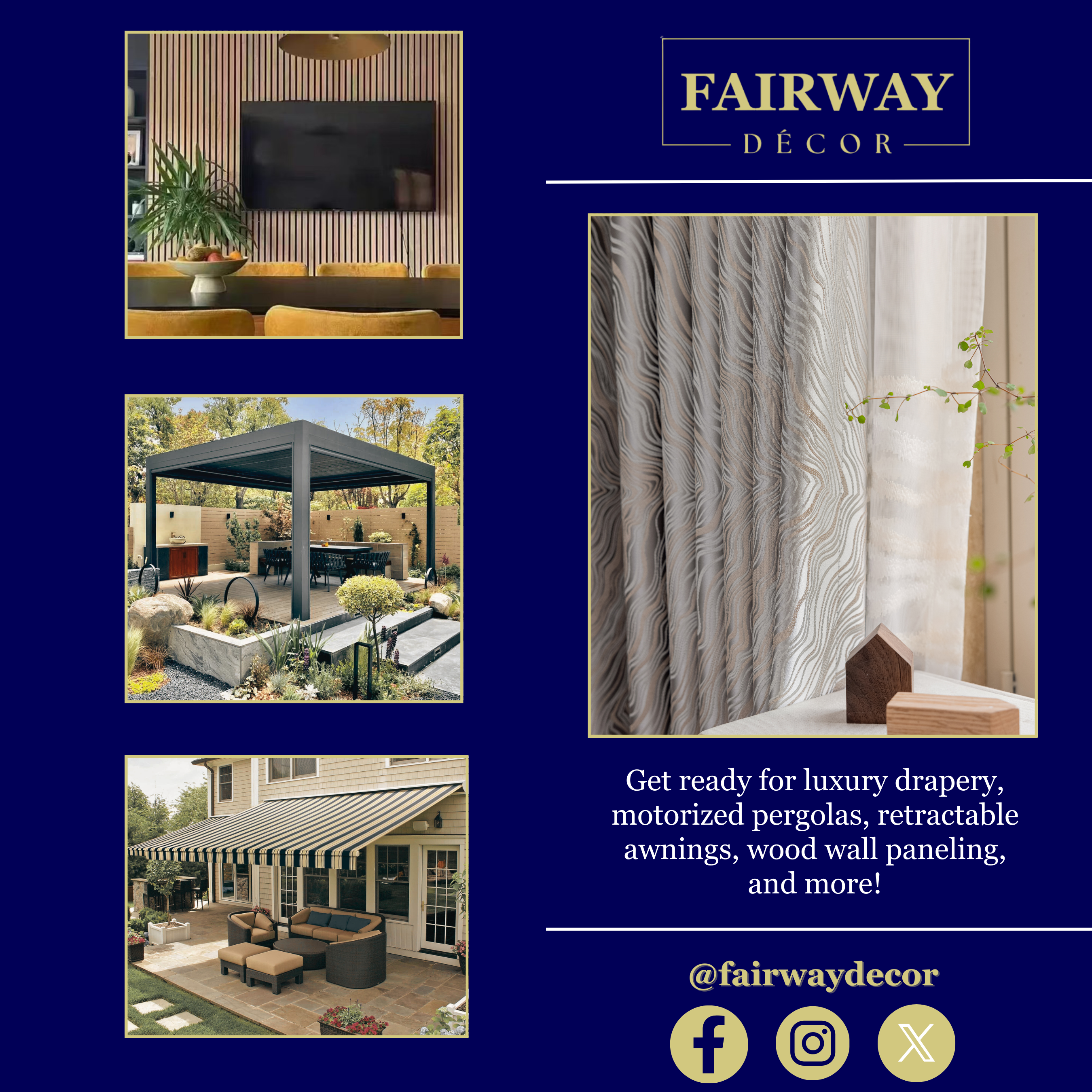 Fairway Shutters Evolves into Fairway Décor: Elevating Interior Spaces with High-Quality Decor 290