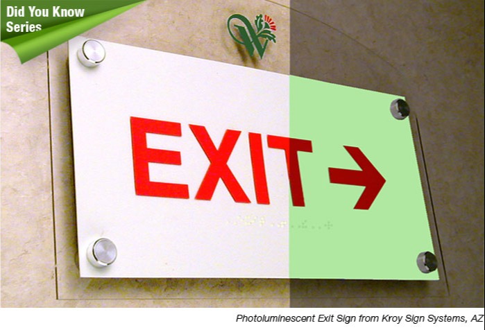 Novacryl® Permaglow - Glow-in-the-Dark Photopolymer Sign Material 85