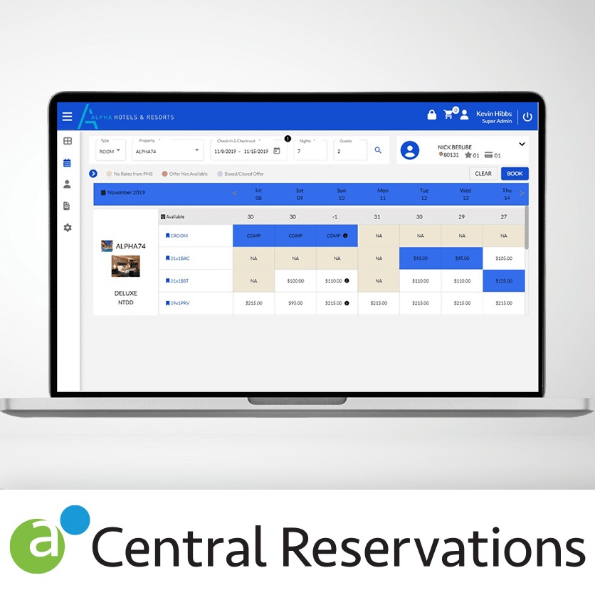 Central Reservations 103