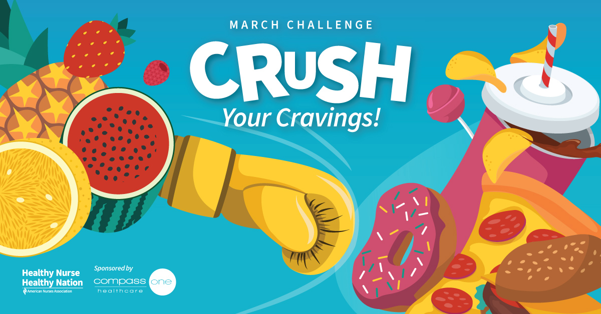 Crush Your Cravings  challenge, powered by Compass One Healthcare 108