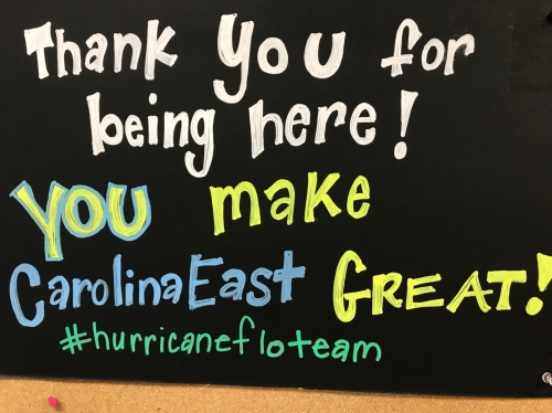 Healthy Nurse, Healthy Nation™ - Champion Spotlight Series - CarolinaEast Health System In New Bern, North Carolina Tackles Hurricane Florence With Hurricane-Force Fun 2684