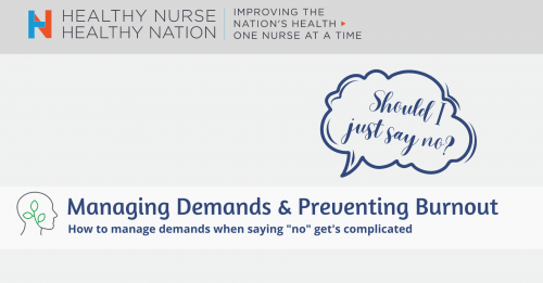 Managing Demands & Preventing Burnout 3326