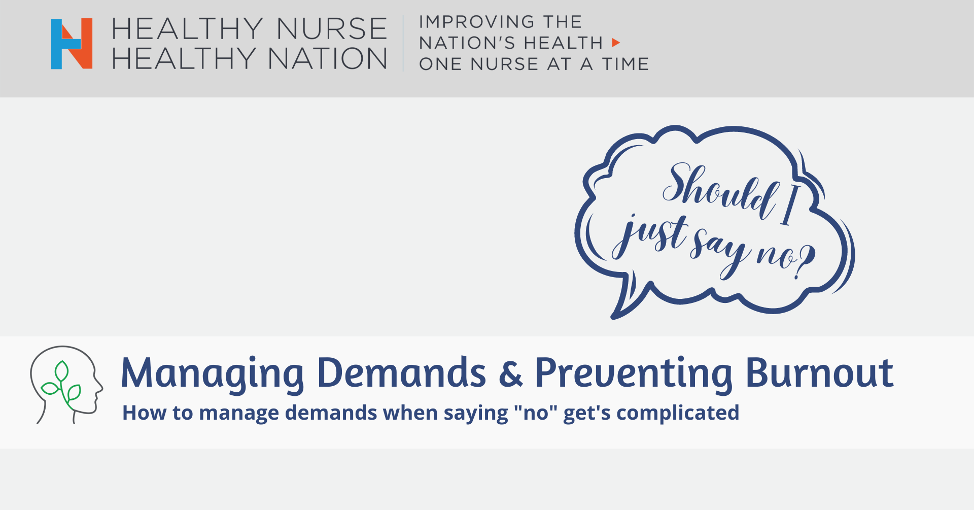 Managing Demands & Preventing Burnout 3326