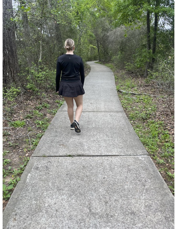 Going Outside and Getting Some Steps 4698