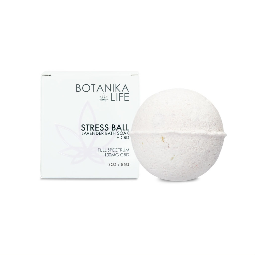 3OZ LAVENDER STRESS BALL BATH SOAK 68