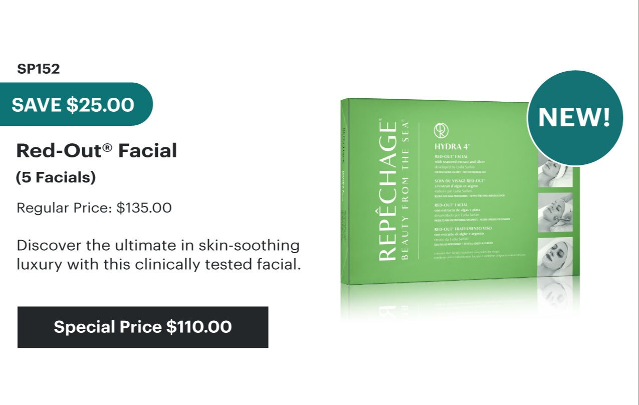 Save $25 on Red-Out® Facial! 56