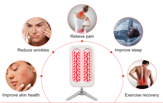 Home red light therapy device PHOTON MARS 33