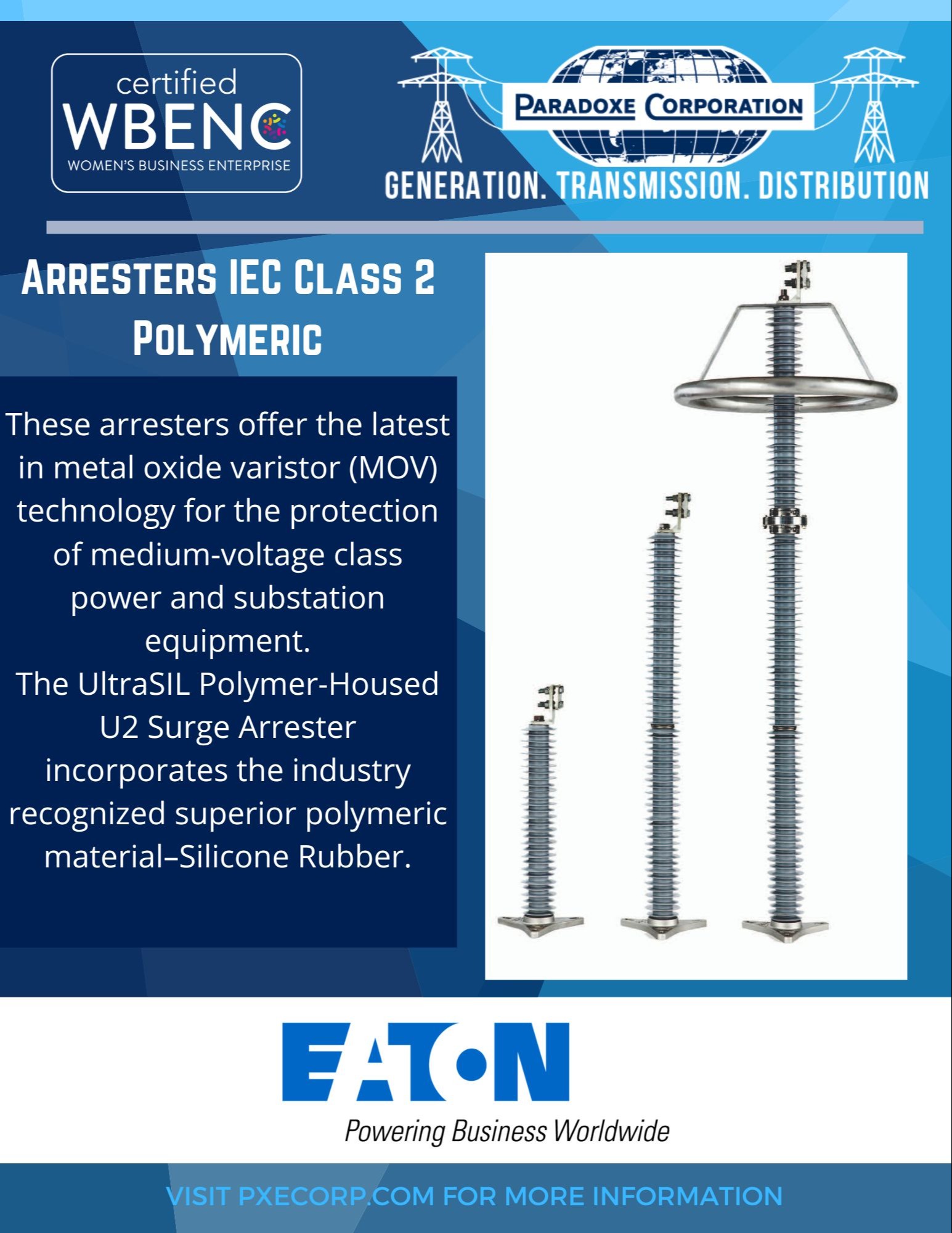 Arresters IEC Class 2 Polymeric 490