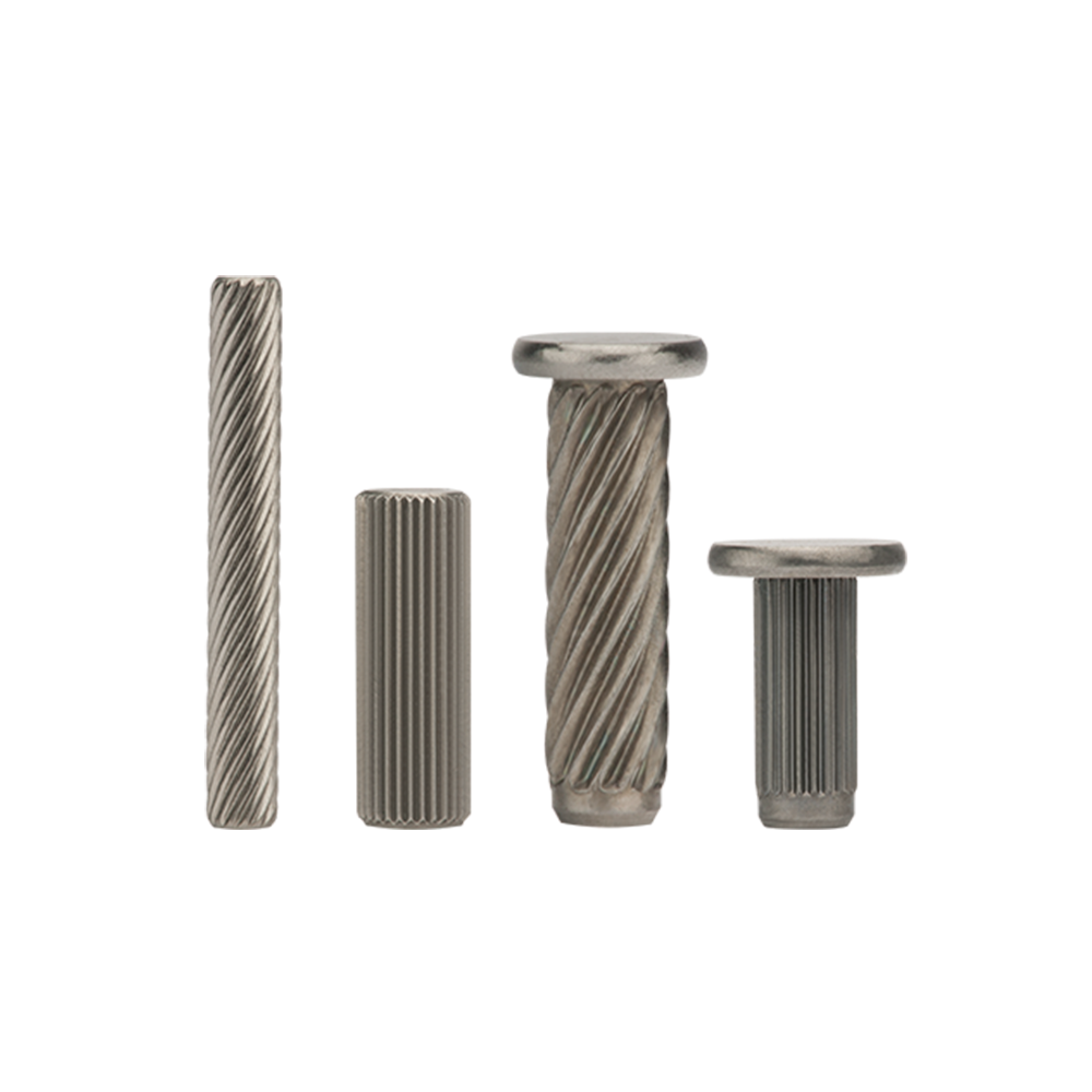 Knurled Solid Pins 140