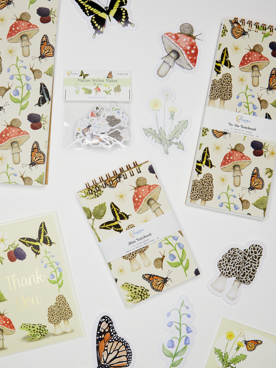 Nature-Inspired Collection of Handmade Stationery 216