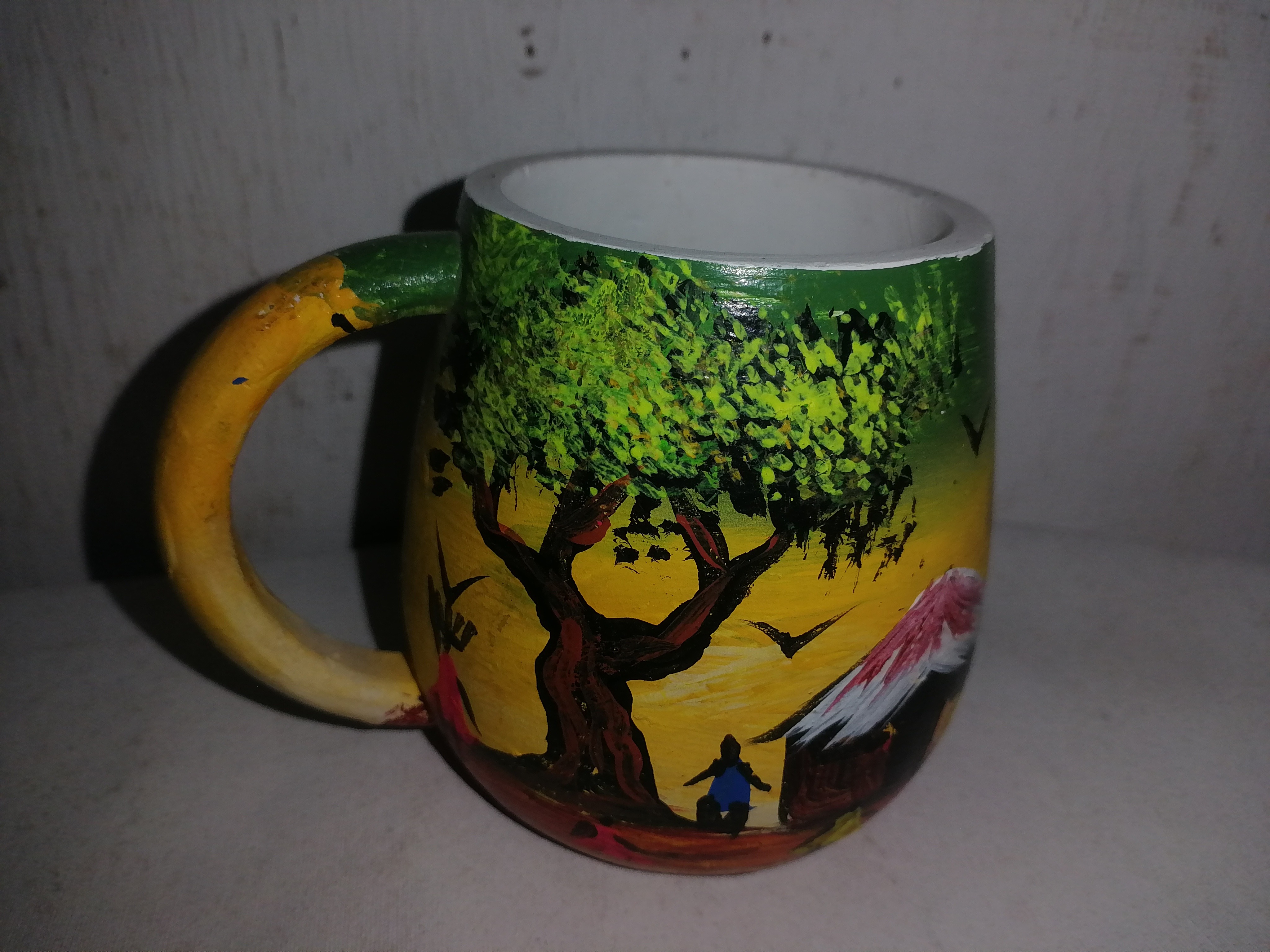 Hand made wooden cup 275