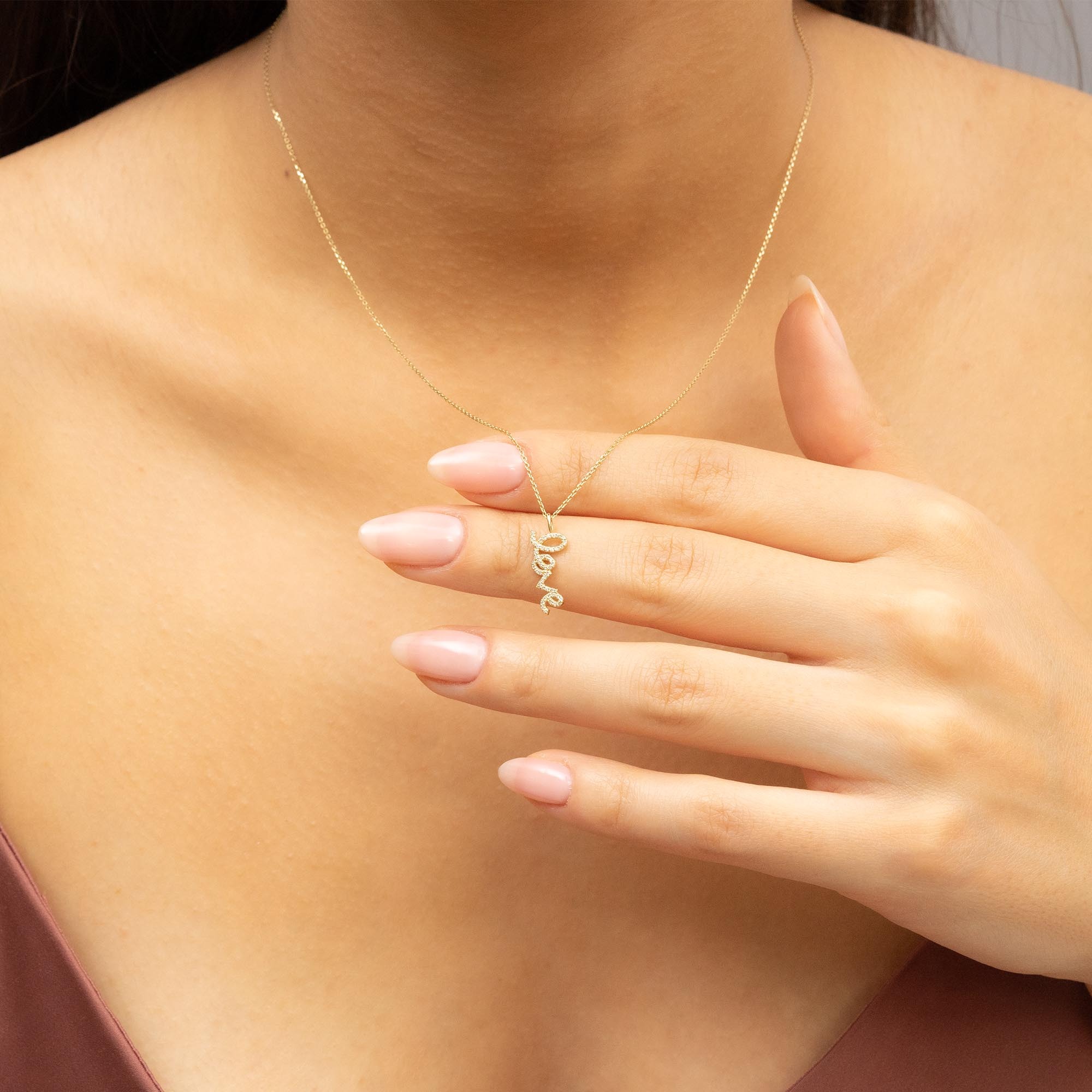 Diamond Love Necklace 20