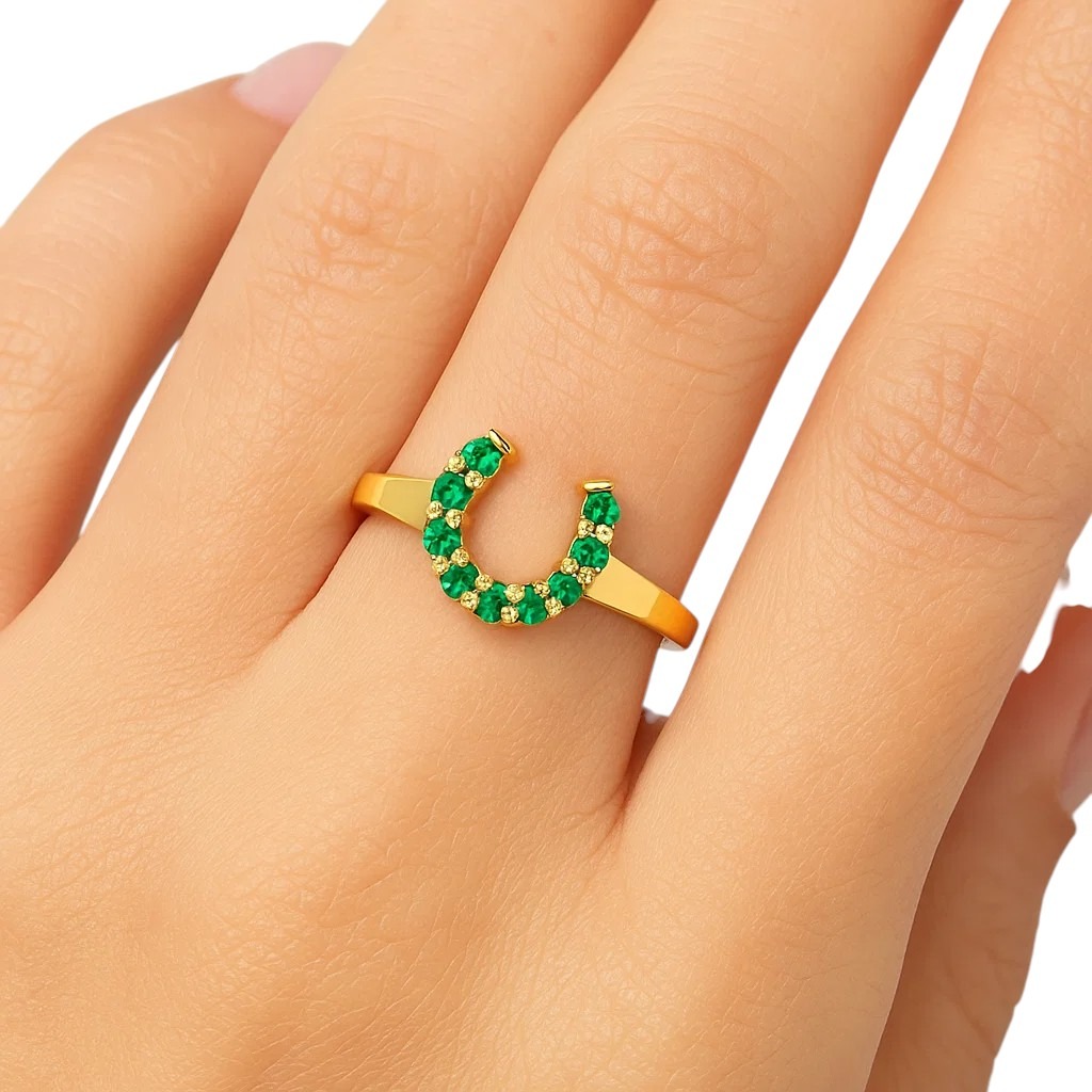 Trendy Minimalist 18K Gold-Filled Brass Ring Wholesale Jewelry 25