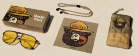 CAMP Hot Selling Smokey Bear Polarized Sunglasses! 988