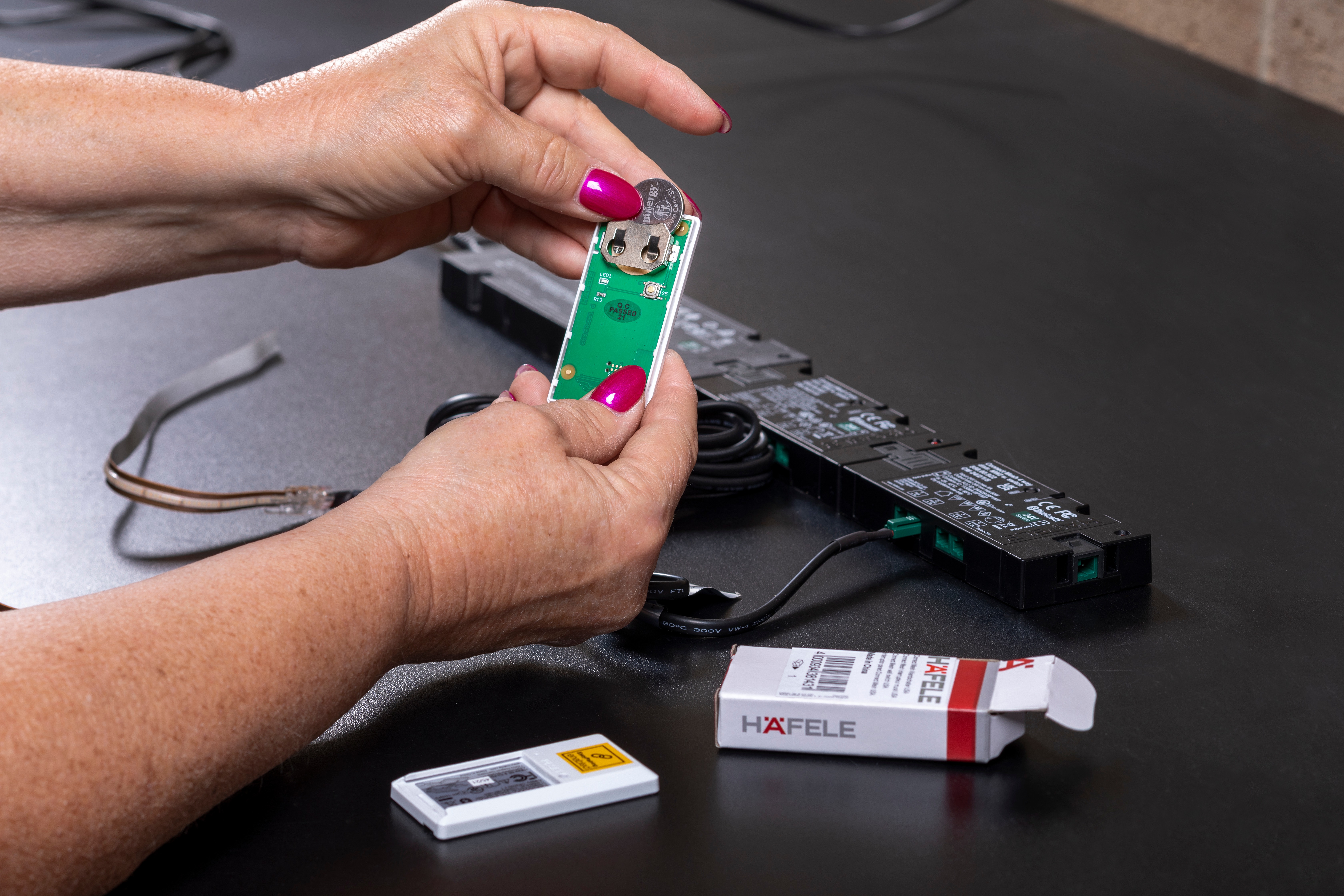 Häfele America to showcase their new EasyPairing integrated lighting mesh network at KBIS 2025 356