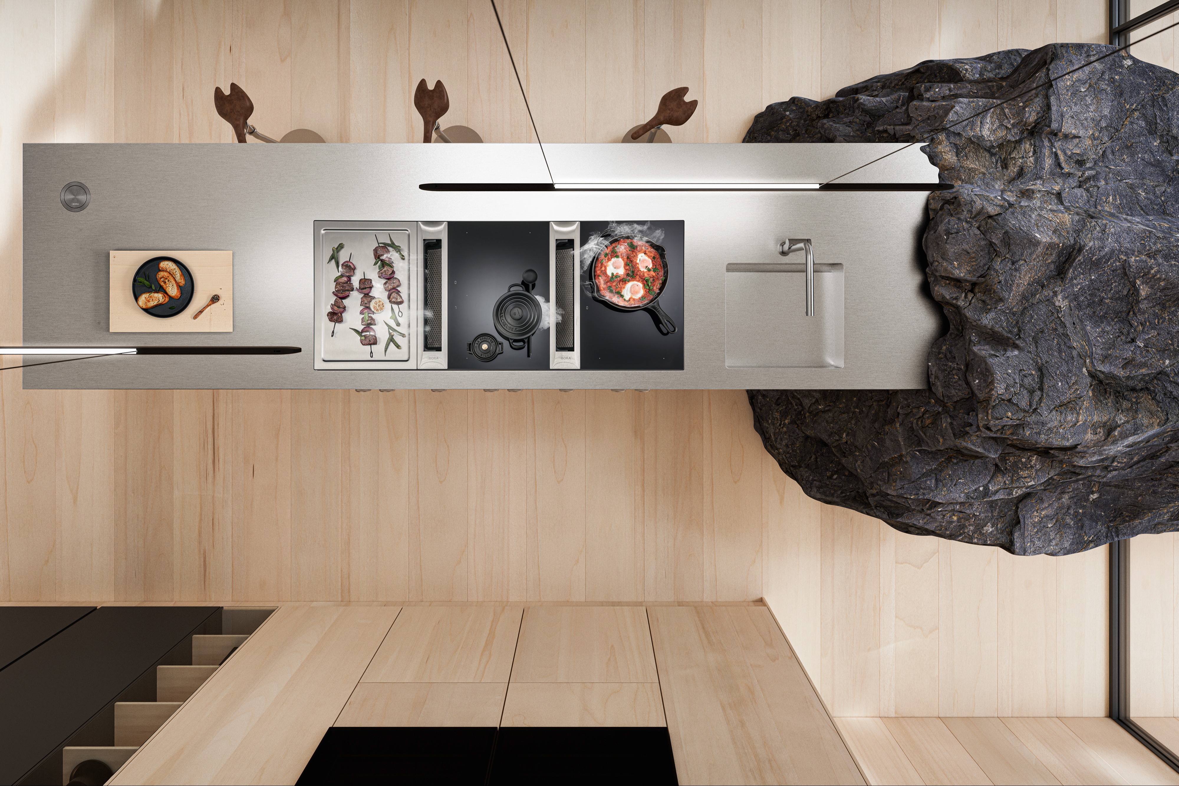 BORA cooktop extractor systems 76