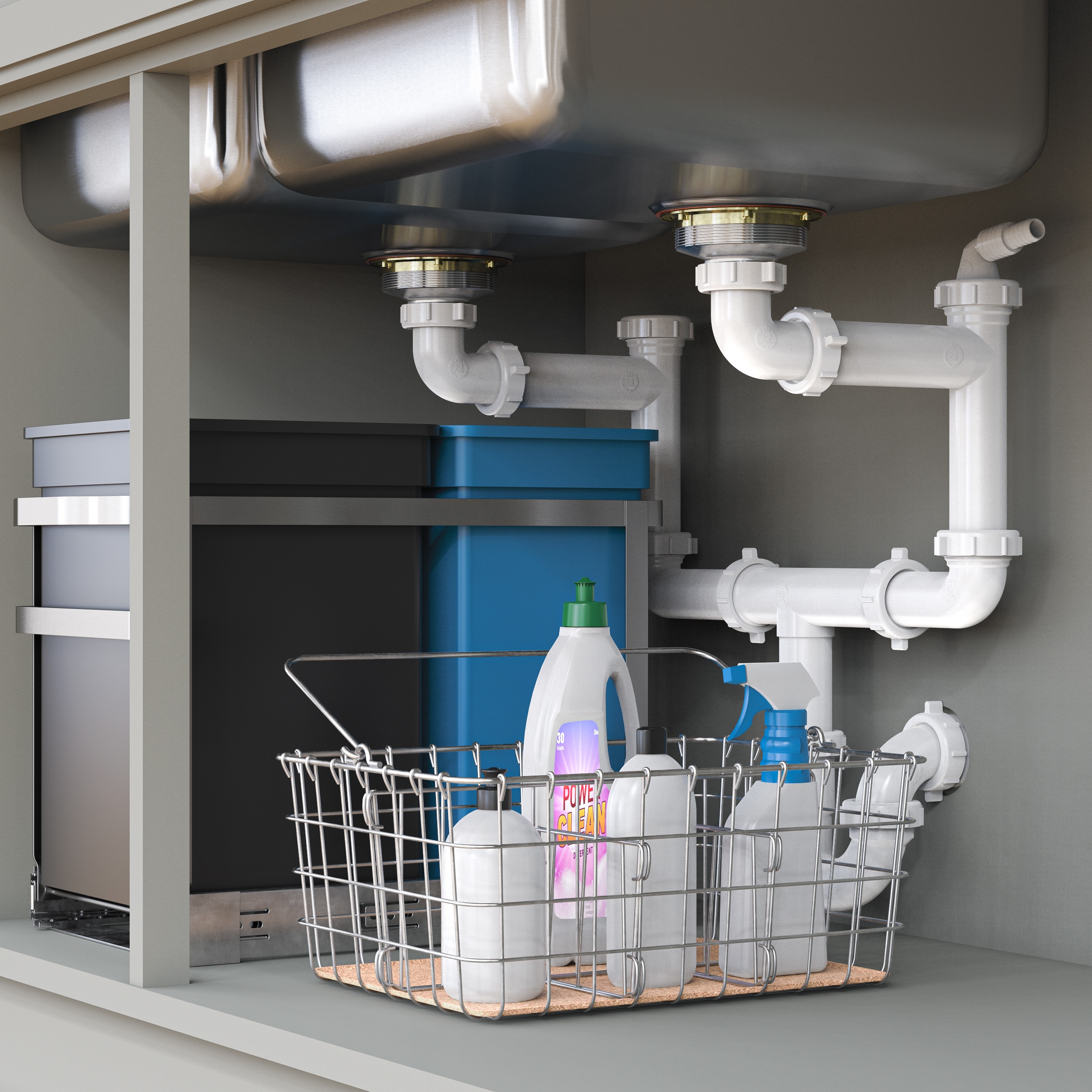 Dearborn Space-Saving Sink Drain Kits 171