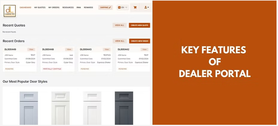 Boost Your Cabinet Business: Key Features of Dealer & Distributor Portal 38