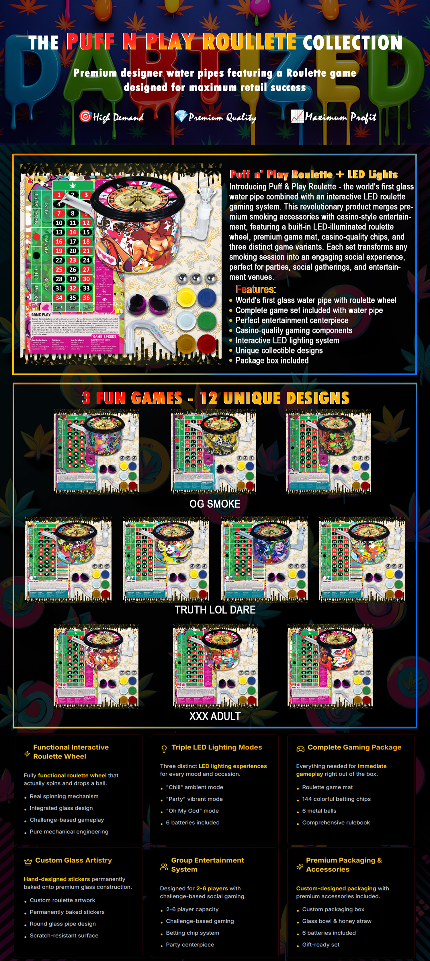 Puff & Play Roulette 148